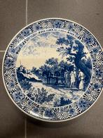 Delfts sierbord blauw, Ophalen of Verzenden