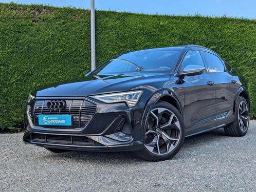 Audi e-tron Sportback S Q8 e-tron S - 2x s-line + black styl, Auto's, Audi, Bedrijf, Te koop, Q8 e-tron, 360° camera, 4x4, Achteruitrijcamera