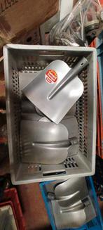 Schoppen plat recht voor aan, Ophalen, Schop