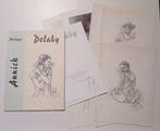 BD Illustration - Portfolio Annick - Silhouet Delaby Neuf, Eén stripboek, Nieuw, Ophalen of Verzenden, Philippe Delaby