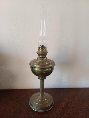 Antieke Olielamp / petroleumlamp Lempereur & Bernard (L&B) beschikbaar voor biedingen
