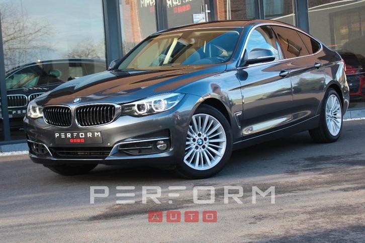 BMW 318d GT*AUTOMAAT*LUXURY LINE*TREKHAAK*BMW OHB* + 1J GRNT, Auto's, BMW, Bedrijf, Te koop, 3 Reeks GT, ABS, Airbags, Airconditioning