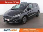 Ford S-Max 2.0 TDCi EcoBlue Titanium (bj 2019, automaat), Auto's, Gebruikt, 7 zetels, Leder, Diesel