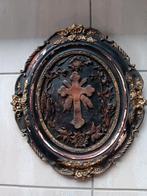 Antiek religieus object uit 1700 hout en verguld, Antiek en Kunst, Ophalen