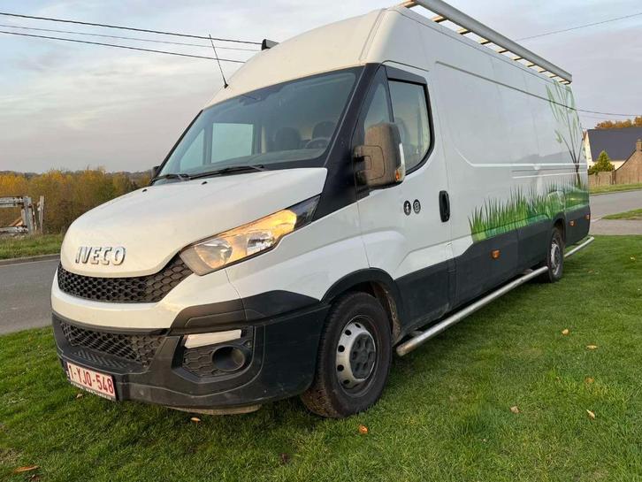 Iveco Daily =- De laangste en hoogste model 2016bj.Euro 6, Auto's, Bestelwagens en Lichte vracht, Bedrijf, 360° camera, ABS, Achteruitrijcamera