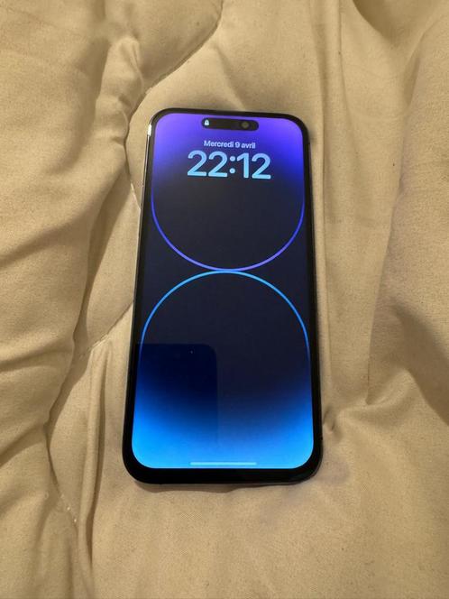 iPhone 14 pro max 128GB et 100% de batterie, Telecommunicatie, Mobiele telefoons | Apple iPhone, Zo goed als nieuw, 128 GB, Zonder abonnement