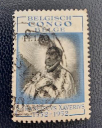 Postzegel Belgisch Congo OBP 324, Ophalen of Verzenden, Gestempeld, Gestempeld