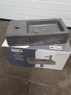 Évier d'appoint., Ophalen, Nieuw, Inox, Kraan
