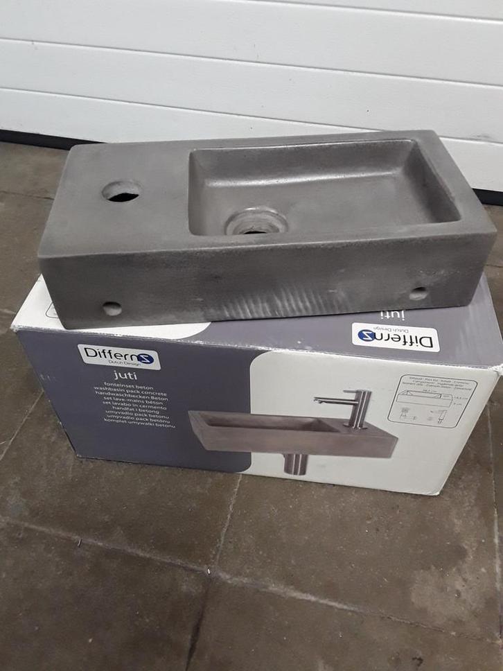 Évier d'appoint., Doe-het-zelf en Bouw, Sanitair, Nieuw, Kraan, Inox, Ophalen