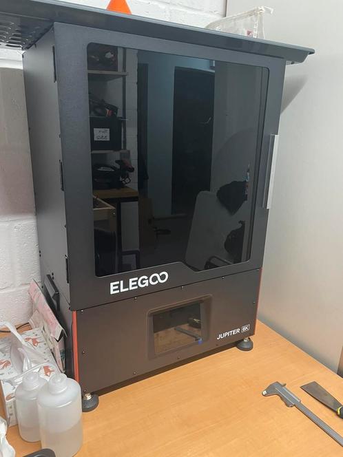 Imprimante 3D resine Elegoo Jupiter 6k, Computers en Software, 3D Printers, Zo goed als nieuw, Ingebouwde Wi-Fi, Ophalen
