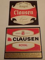 bieretiketten Clausen Royal Luxemburg, Ophalen of Verzenden, Zo goed als nieuw, Overige typen, Overige merken