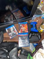 Ps4 met 2 controller en 3 games, Games en Spelcomputers, Spelcomputers | Sony PlayStation 4, Met 2 controllers, Nieuw, Ophalen of Verzenden