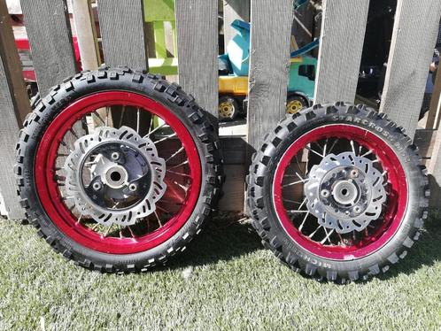 Wielen Pitbike CRF HONDA KTM YAMAHA, Fietsen en Brommers, Brommers | Crossbrommers, Honda, Ophalen