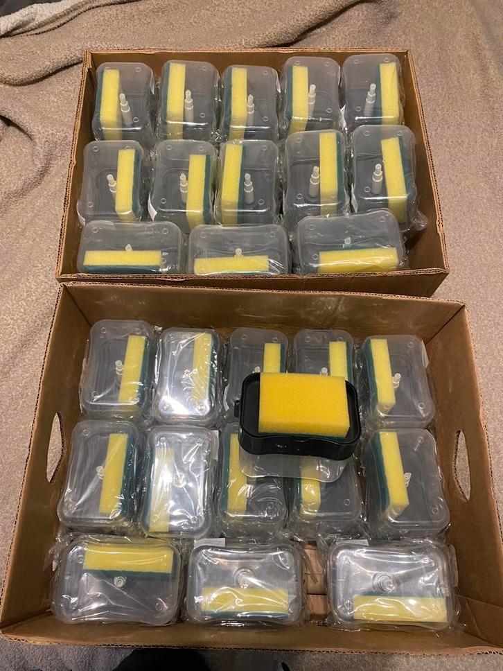 Lot afwaszeepdispensers 40 stuks NIEUW, Huis en Inrichting, Schoonmaakartikelen, Ophalen