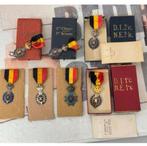 7x médaille belge, Belgique, 1re classe, médaille de service, Enlèvement ou Envoi