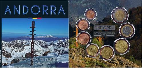BU set Andorra 2024 Blister - 1 cent tm 2 euro, Postzegels en Munten, Munten | Europa | Euromunten, Setje, Overige waardes, Overige landen