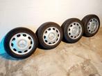 4 roues hiver Michelin 185/65-15 d'une Mercedes classe A, Autos : Pièces & Accessoires, Pneus & Jantes, Pneus et Jantes, 15 pouces