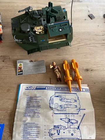 Gi joe warthog + sgt slaughter beschikbaar voor biedingen