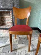Stoelen, Huis en Inrichting, Stoelen, Ophalen, Gebruikt, Vier, Retro