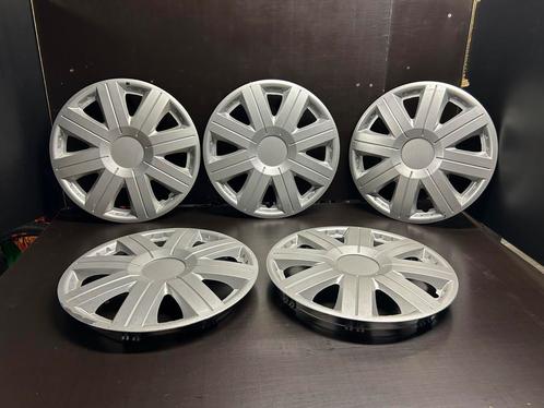 5 universele 15" wieldoppen ((4+1 gratis promo)), Auto diversen, Wieldoppen, Gebruikt, Ophalen of Verzenden