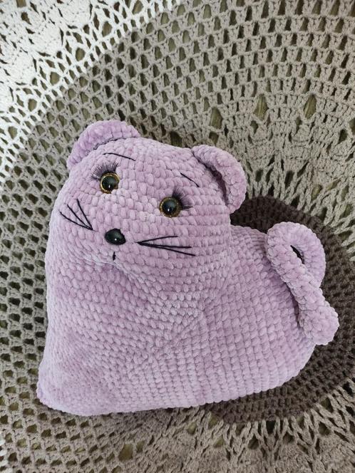 Kussen van pluche - hart, Kinderen en Baby's, Speelgoed | Knuffels en Pluche, Nieuw, Poes, Ophalen of Verzenden