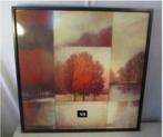 Mooie Kunstdruk / Artprint 'Herfst' - Ivo - 74x74, Ophalen of Verzenden, Zo goed als nieuw, Print, Oorspronkelijke maker