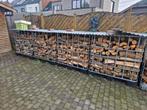 4 ibc korven met brandhout, Ophalen