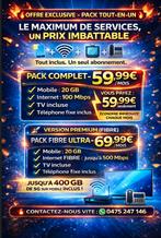 Promo pack internet , gsm , tv , 4g , ...!!!