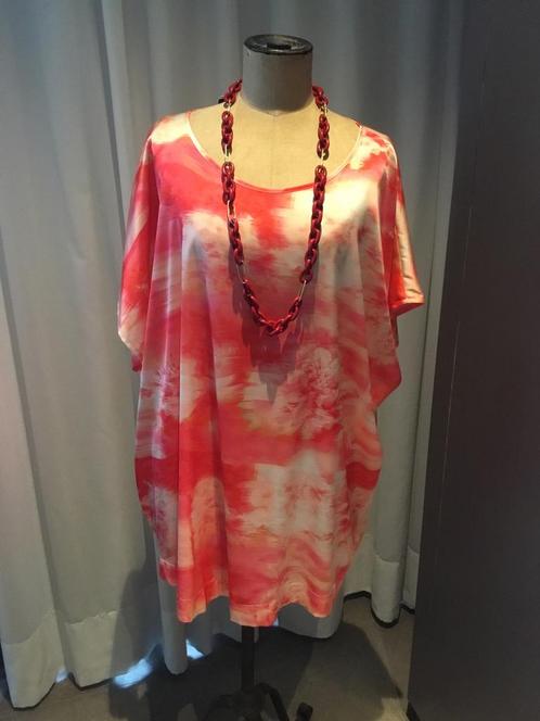 XANDRES GOLD, Prachtige bloes, NIEUW, maat 52/54, Kleding | Dames, Grote Maten, Nieuw, Blouse of Tuniek, Rood, Ophalen of Verzenden