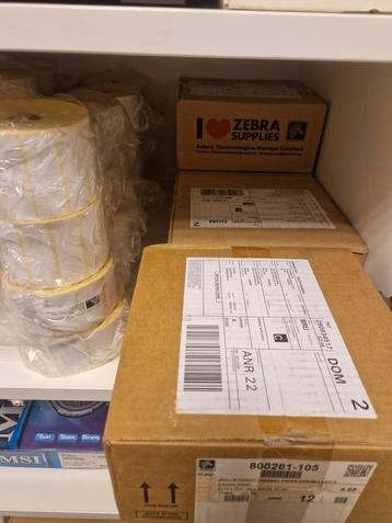 Étiquettes Zebra Z-Select 2000D (800261-105) 32 x 25 mm (12 