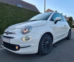 Fiat 500 1.3i open dak cruise control, Auto's, Fiat, Voorwielaandrijving, 4 zetels, Stof, Wit