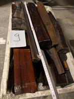 Hardhout strips - verschillende afmetingen., Tuin en Terras, Palen, Balken en Planken, Ophalen, Zo goed als nieuw, Hardhout