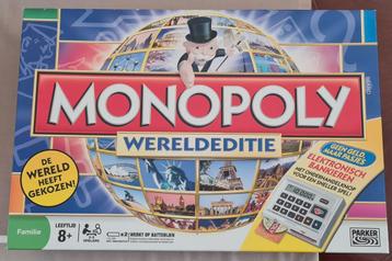 Monopoly wereldeditie beschikbaar voor biedingen