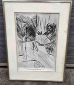 Lithographie plénipotentiaire de Félicien rops, Antiquités & Art, Enlèvement ou Envoi