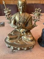 Boeddha beeld : 3 stuks en lot wierookstokjes + box enz., Huis en Inrichting, Woonaccessoires | Boeddhabeelden, Ophalen, Gebruikt