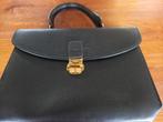 Vintage handtas, Handtassen en Accessoires, Tassen | Damestassen, Ophalen of Verzenden, Gebruikt, Zwart, Handtas