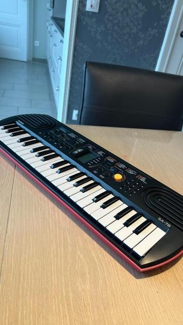 Casio keyboard SA-78 44