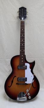 Vintage Egmond Kansas Hollow Body, NL 1960's, Muziek en Instrumenten, Ophalen, Gebruikt, Hollow body, Overige merken