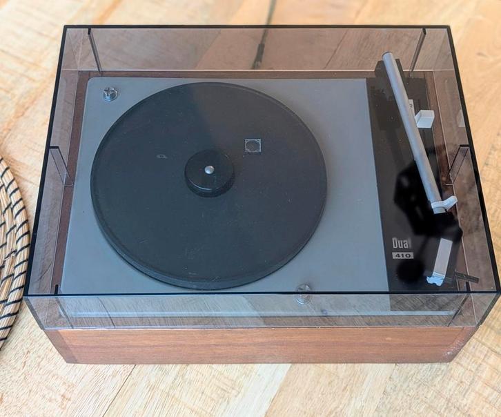 Dual 410 vintage platenspeler, TV, Hi-fi & Vidéo, Tourne-disques, Tourne-disque, Dual, Enlèvement