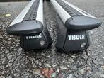 Thule wingbar evo 127 / thule raised rail evo voor open rail, Auto diversen, Dakdragers, Ophalen, Zo goed als nieuw