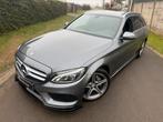 Mercedes C180 Benzine Break AMG Pack Maxton DESIGN LAAG KM, Testrit aan huis, 4 cilinders, Verlengde garantie, 5 deurs