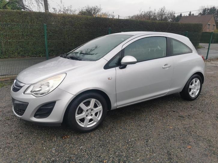 Opel Corsa 1.2i - Feuille rose + Garantie 12 mois, Auto's, Opel, Bedrijf, Te koop, Corsa, ABS, Airbags, Airconditioning, Alarm