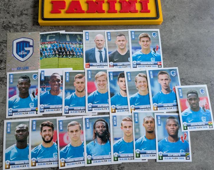 AUTOCOLLANTS PANINI FOOTBALL 2018/19 X RACING GENK FOOTBALL, Hobby & Loisirs créatifs, Autocollants & Images, Neuf, Enlèvement ou Envoi