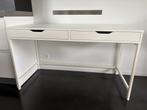 Bureau wit Ikea - Alex (132 x 60), Huis en Inrichting, Ophalen, Zo goed als nieuw, Bureau