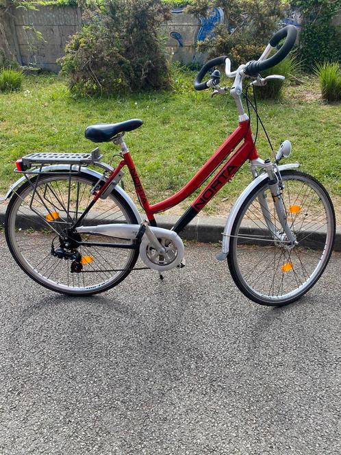 NORTA DISCOVERY 28 inch 7V-fiets: verlichting antidiefstal., Fietsen en Brommers, Fietsen | Dames | Sportfietsen en Toerfietsen