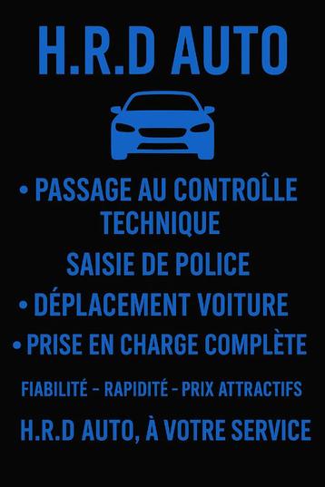Saisie de police passage au contrôle technique  beschikbaar voor biedingen
