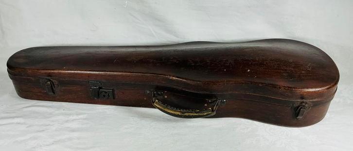 Étui à violon en bois ancien, Antiquités & Art, Antiquités | Autres Antiquités, Enlèvement ou Envoi
