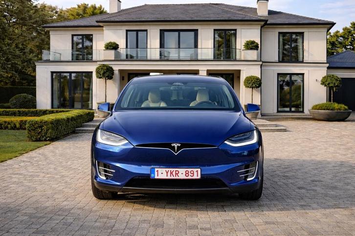 Tesla Model X Long Range- full self driving- FACELIFT 2020, Auto's, Tesla, Particulier, Model X, LED verlichting, Elektrisch, 5 deurs