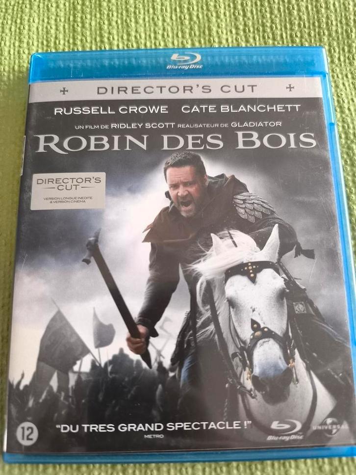 Blu-ray Robin Hood, Russell Crowe, Cate Blanchett, Cd's en Dvd's, Blu-ray, Zo goed als nieuw, Ophalen of Verzenden
