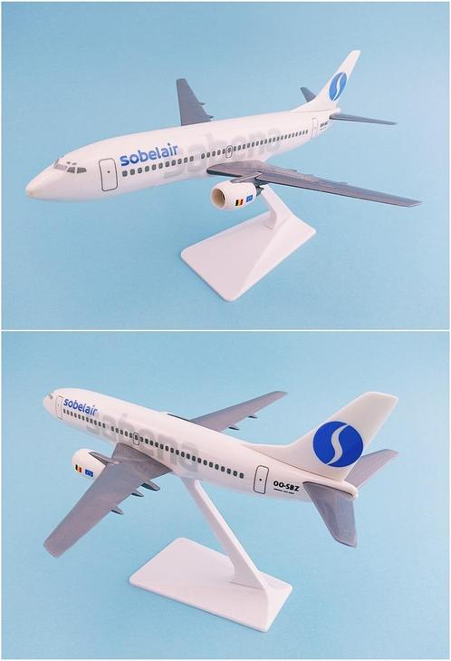 Sobelair Scale 1-200 model Boeing B737-300 Godfroid Colors O, Verzamelen, Sabenasouvenirs, Nieuw, Ophalen of Verzenden